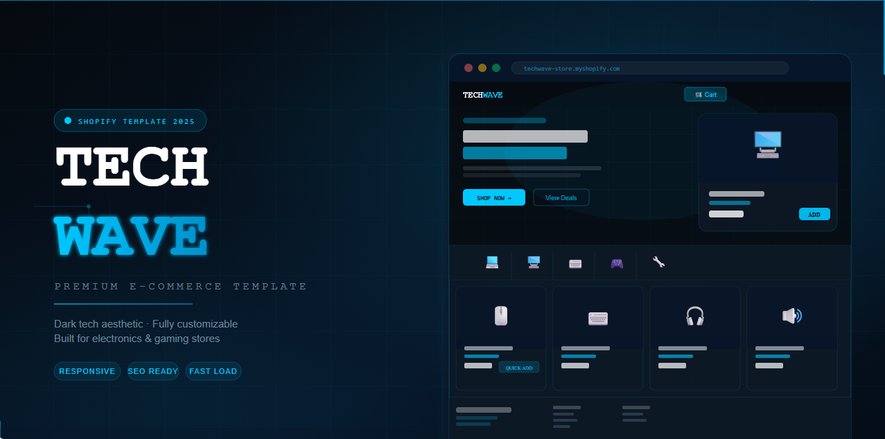 Techwave Shopify Theme